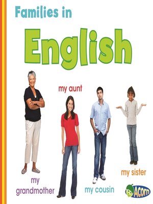 cover image of Families in English